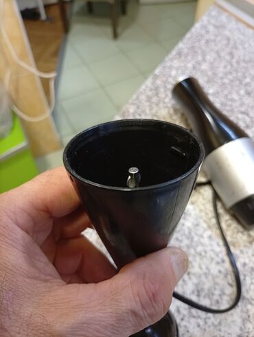 Blenderi, mikseri: Ručni štapni blender – crno/srebrni - Električni štapni blender sa — 10