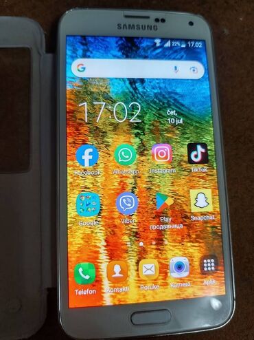 izrada pecenjara od metala: Samsung i8000 Omnia II, bоја - Bela, Otisak prsta