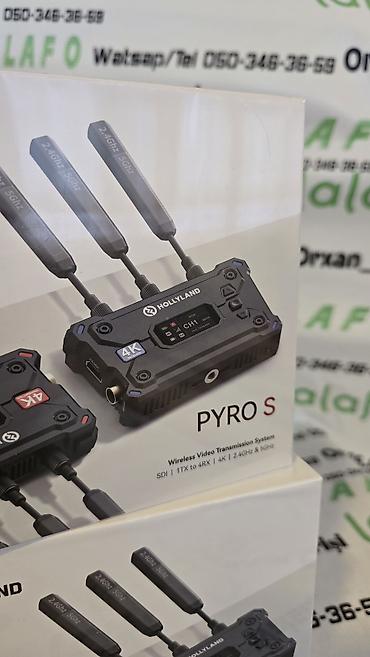 ucuz monitor: Hollyland PYRO S 4K – simsiz video ötürmə sistemi.Məhsul yenidir — 2