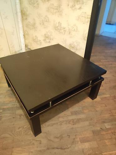 stol ayaqları: Kvadrat masa, Açılmayan, Təkərsiz — 1