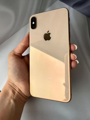 iphine xs: IPhone Xs Max, Б/у, 256 ГБ, Золотой, Кабель, 76 %
