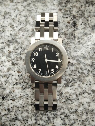 gün eynekleri: Наручные часы, Calvin Klein, цвет - Черный