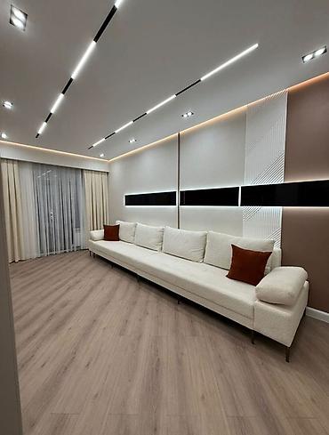elegance stroy: 2 комнаты, 88 м², Асанбай мкр Элитка, 8 этаж, Дизайнерский ремонт — 2