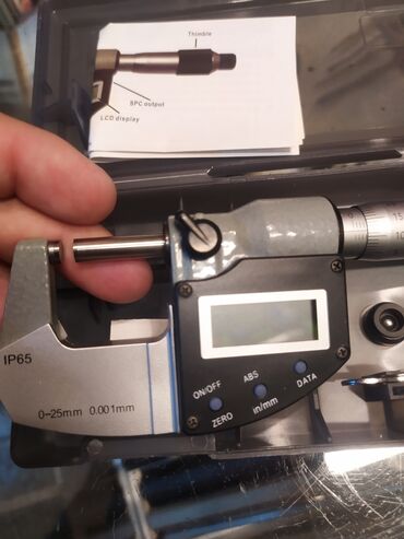 dikt 10 luq: Mikromtr yeni keyfiyyətli 0-25mm
Elektroni yeni