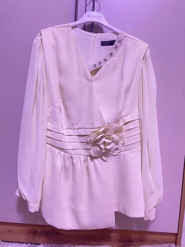 вечернее платье из франции: Кече көйнөгү, Классикалык, Узун модель, XL