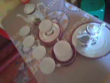 Çay dəstləri və servizlər: Çay dəsti, rəng - Ağ, Farfor — 5