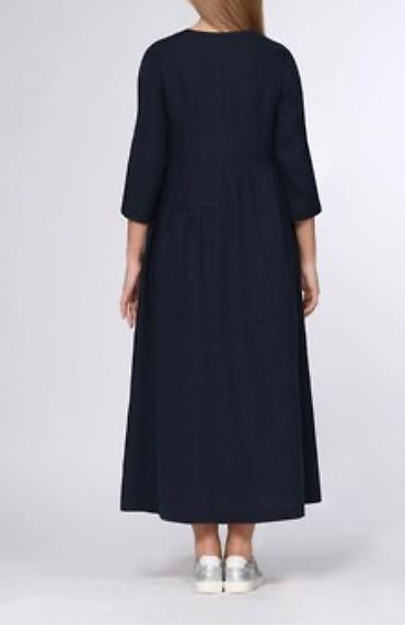 Повседневные платья: Повседневное платье, Италия, Лето, Длинная модель, Хлопок, Бохо, S — 8