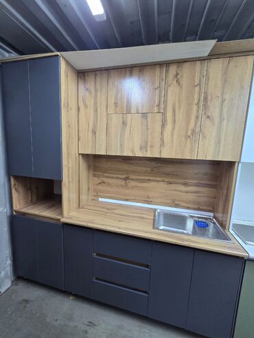 Кухонные гарнитуры: Кухонный гарнитур, Новый, цвет - Бежевый, Бесплатная доставка — 2