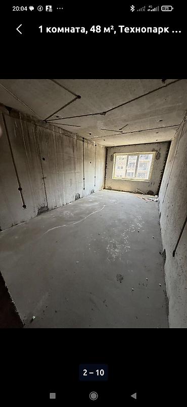 горгаи: 1 комната, 48 м², Технопарк 108 серия, 2 этаж, ПСО (под самоотделку) — 4