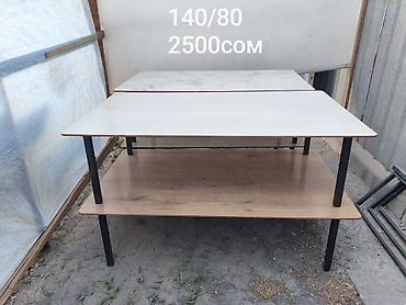 Столы: Продаются столы, стульчики. Столы размер 80,/140 цена 2500. Столы — 5