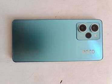 poco 5f: Poco X5 Pro 5G, Б/у, 256 ГБ, цвет - Голубой, 2 SIM