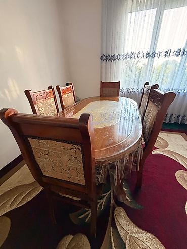 ayaqqabı dolabı ucuz: Qonaq otağı üçün, Yeni, Açılmayan, Oval masa, 6 stul — 1