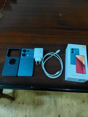 Apple iPhone: Redmi Note 13 Pro, 256 GB, rəng - Göy, Barmaq izi