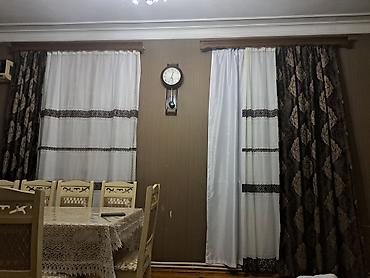 perde satilir: İşlənmiş, Vilyur Pərdə, rəng - Bej, Ödənişli çatdırılma — 2