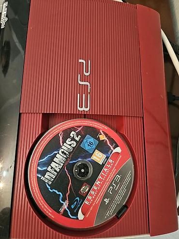ps3 super silm: Satılır: Sony PlayStation 3 Super Slim (qırmızı rəng) - Model: PS3 — 3