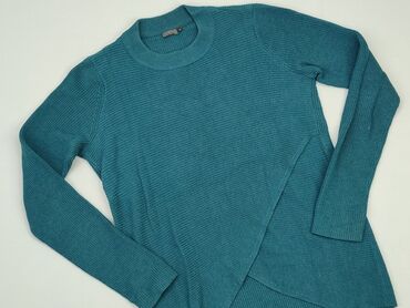 bluzki damskie błękitna: Sweter, S, stan - Dobry