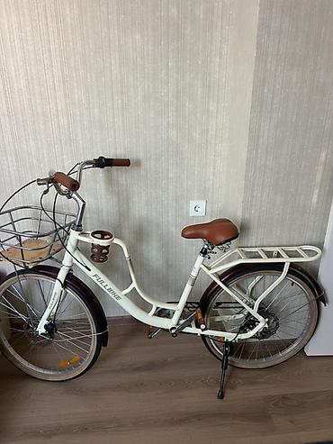Şəhər velosipedləri: Şəhər/krüizer tipli velosiped – FULLBIKE - Rəng: krem-ağ gövdə — 1
