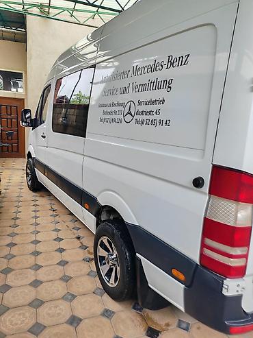 спринтер коротыш: Mercedes-Benz Спринтер: 2009 г., 2.2 л, Автомат, Дизель, Фургон — 3