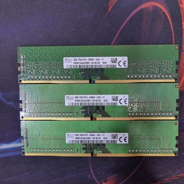 Оперативная память (RAM): Оперативная память, Новый, Hynix, 8 ГБ, DDR4, 2666 МГц, Для ПК