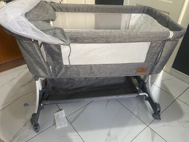 лампа для новорожденных: Представляем детскую кроватку INING BABY в сером цвете, механическая