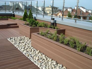 Террасная доска ДПК: В наличии террасная доска дпк стоимость 3000 сом за 1 м2 (6,9 п.М) — 9