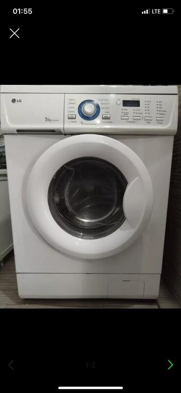афтомат стиральная: Стиральная машина LG, Б/у, Автомат, До 5 кг