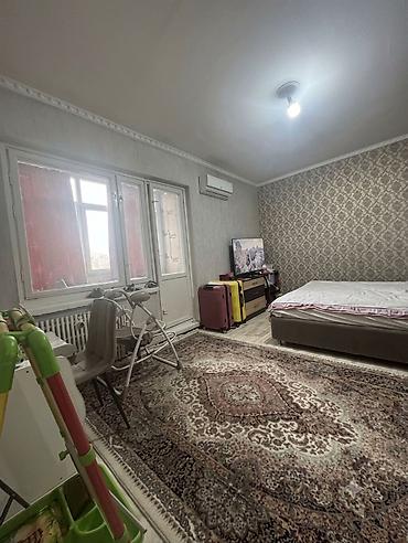 105: 1 комната, 38 м², Аламедин-1 мкр 105 серия, 7 этаж, Косметический ремонт — 1