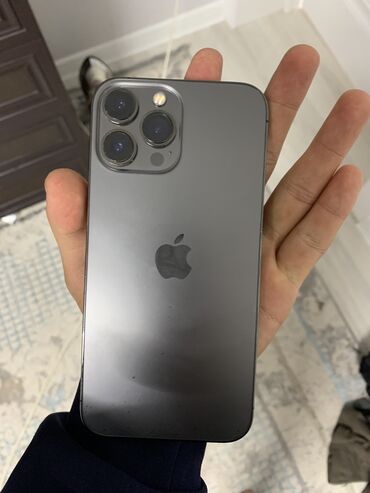 айфон 15 про макс цена бишкек бу: IPhone 13 Pro Max, Б/у, 128 ГБ, Графит, Защитное стекло, 81 %