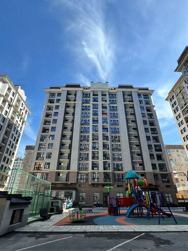 Кыргыз Недвижимость: 2 комнаты, 81 м², Элитка, 7 этаж, ПСО (под самоотделку)