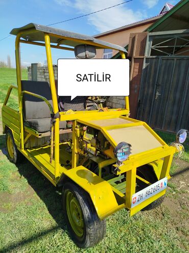 xacmazda ucuz avtomabiller: Özünqurma mini nəqliyyat vasitəsi və yük furgonu 1) Sarı mini
