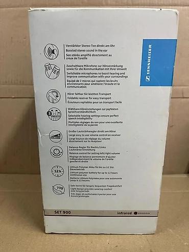 bes audio bw350: Sennheiser Set 900 – infracrveni stereo TV/slušni sistem sa — 10