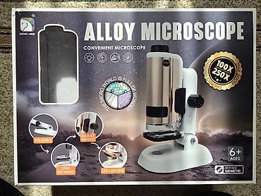 Digər oyuncaqlar: “Alloy Microscope” – uşaqlar üçün stolüstü mikroskop dəsti — 3