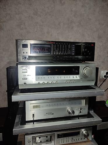 Səs gücləndiriciləri: - Onkyo AV RECEİVER TX-SR304E - Pioneer CT-400 stereo kaset deki - — 7