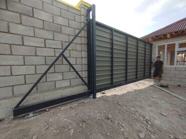 Откатные ворота: Ворота Откатные Ворота Распашные Одной из компаний, занимающихся at lalafo.kg — 7 Откатные ворота: Ворота Откатные Ворота Распашные Одной из компаний, занимающихся — 7