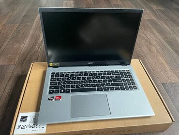 Ноутбуки: Ноутбук, 8 ГБ ОЗУ, AMD Ryzen 5, Новый, Для работы, учебы, память SSD