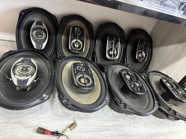 planşetlər ucuz: Pioneer 6x9 oval avtomobil akustikası – koaksial dinamiklər dəsti. -