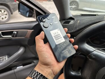купить чехол для телефона: Redmi, Redmi Note 13, Колдонулган, 128 ГБ, түсү - Кара, 2 SIM