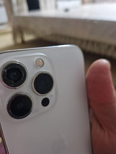 ayon s: IPhone 13 Pro, Б/у, 256 ГБ, Белый, Защитное стекло, Чехол, 95 % — 7