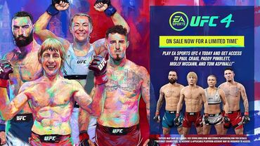 ufc ps4: Прокат PS4

UFC 4
UFC 3
FIFA 23
И другие игры подписки Ea play