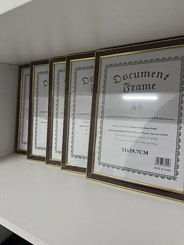 it sekileri: Çərçivə А4 (21 x 29.7 sm) — 1