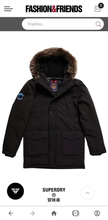 novi pazar zimske jakne: Jakna XS (EU 34), bоја - Crna