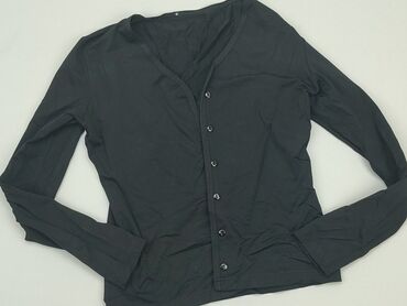 czarne bluzki długi rękaw: Блуза жіноча, S, стан - Хороший