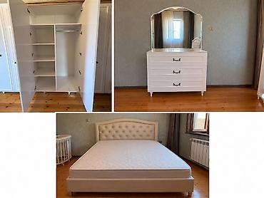 set mebel: 2 təknəfərlik çarpayı, Dolab, Komod, 2 tumba, İşlənmiş — 7