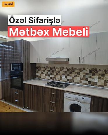 Ev və bağ: Sifarişlə mətbəx dəsti, MDF — 1
