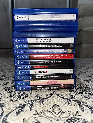 daw: Набор игр для PlayStation 4 и PlayStation 5 на дисках. В комплекте на — 5