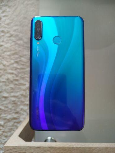 Huawei P30 Lite, 128 GB, color - Turquoise, Fingerprint, Dual SIM cards