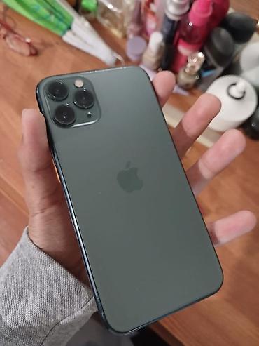 apple watch se 1: IPhone 11 Pro, Б/у, 256 ГБ, Matte Midnight Green, Чехол, 73 % — 1