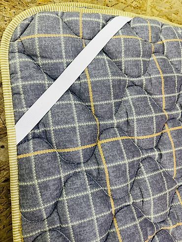 bed sheets: Наматрасник стёганый с резинками по углам - Тип: защитный — 1