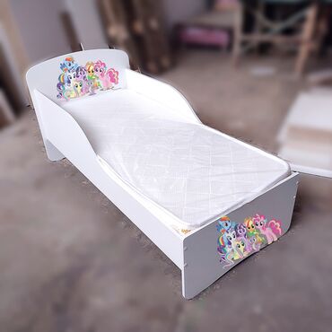 этаж кроват: Односпальная кровать, Для девочки, Для мальчика, Новый