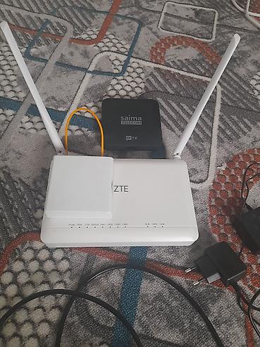 ide sata: Комплект для домашнего интернета и ТВ: - Роутер ZTE с двумя внешними — 2